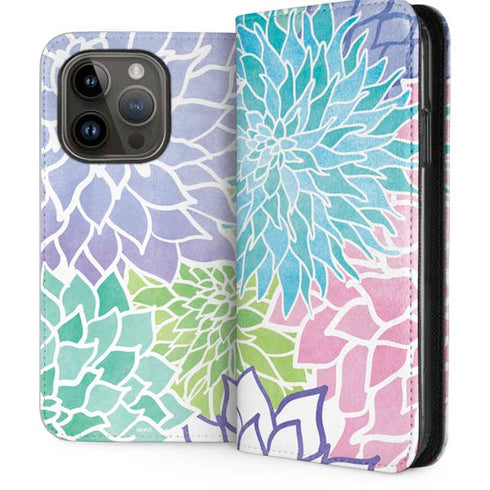 Spring Flowers iPhone 15 Pro Folio Case